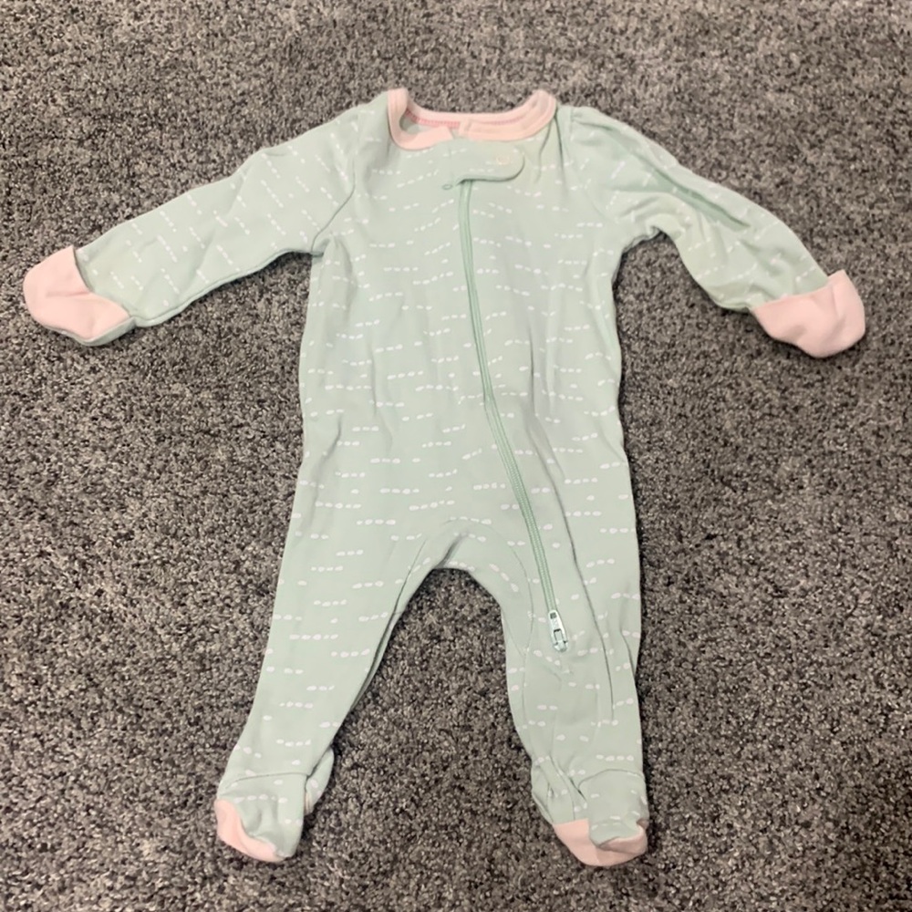 Cloud Island Girl Newborn Pajamas